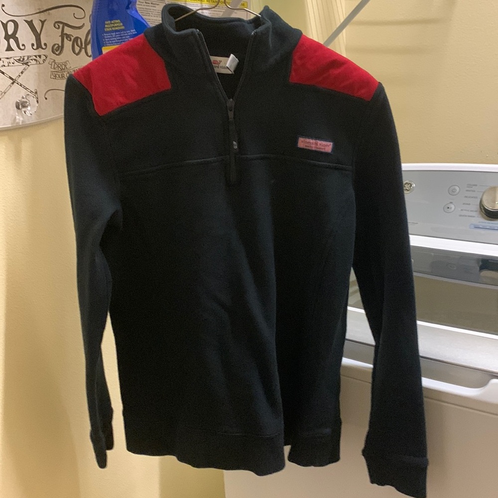 Womans SZ SMALL VINEYARD VINES HALFZIP PULLOVER